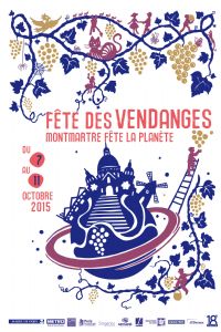 Fête des Vendanges de Montmartre - Montmartre fête la planète !. Du 7 au 11 octobre 2015 à Paris 18. Paris.  10H00